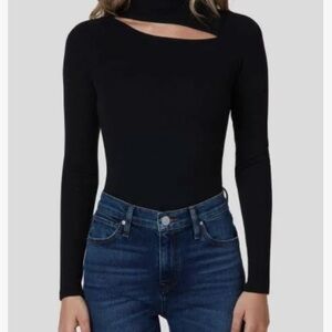 Hudson asymmetrical bodysuit
